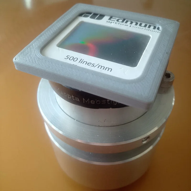 Khung giữ lưới phổ Spectral grid holder Edmund DIA cho máy quang phổ