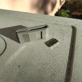 Kẹp kính mát nam châm (Magnetic sunglasses clip) - Thumbnail 2