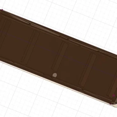 Vỏ AWTRIX (AWTRIX ENCLOSURE) dùng nam châm 8mm