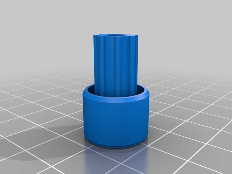 Nắp đậy thay thế cho thanh phơi quần áo gắn trần (3D Printable) - Image 1
