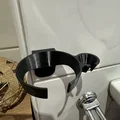 Giá treo máy sấy tóc gắn tường tiện lợi - Phụ kiện phòng tắm 3D - Thumbnail 2