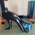 Mô hình giày cao gót nghệ thuật HH Shoe 3esign in 3D - Thumbnail 3
