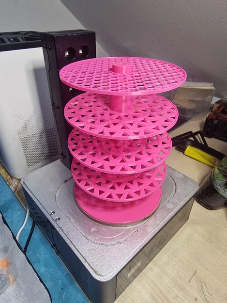 Tháp Cure Xếp Tầng Nhiều Cấp (Multi Level Stackable Cure Tower) - Image 1