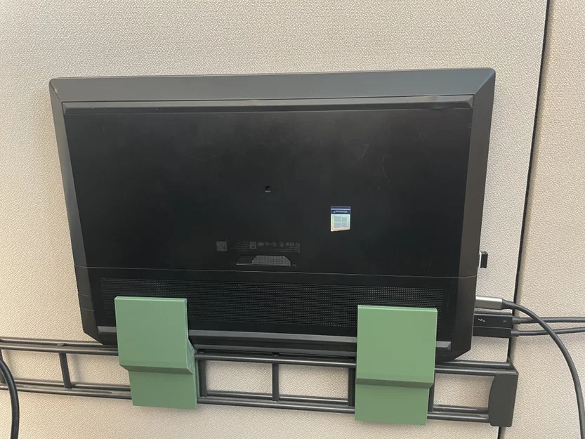 Giá treo laptop lên vách (cubicle văn phòng) - Image 1