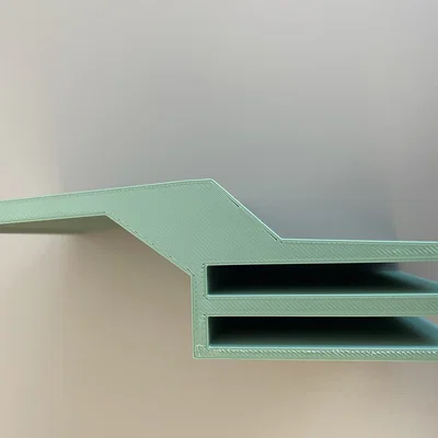 Giá treo laptop lên vách (cubicle văn phòng)