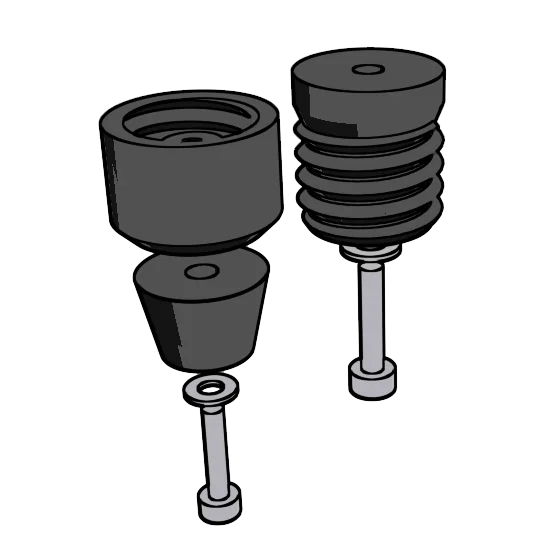 Chân tăng chỉnh độ cao cho Ender 5 S1 (Adjustable Feet) - Image 1