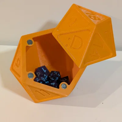 Hộp Đựng Xúc Xắc D20 (D20 Dice Box)