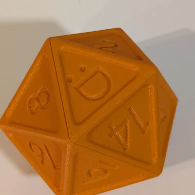 Hộp Đựng Xúc Xắc D20 (D20 Dice Box)