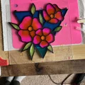 Sun Catcher Hoa Tam Giác (Triangle Flower Sun Catcher) - Thumbnail 1