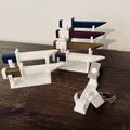 Móc Khóa Katana Nam Châm (Magnetic Katana Key Chain) - Thumbnail 1