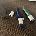 Móc Khóa Katana Nam Châm (Magnetic Katana Key Chain) - Thumbnail 2