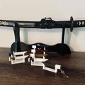 Móc Khóa Katana Nam Châm (Magnetic Katana Key Chain) - Thumbnail 3