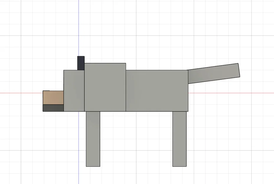 Mô hình chú chó trung thành Lil Trusty Friend Minecraft để bàn - Image 4