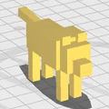 Mô hình chú chó trung thành Lil Trusty Friend Minecraft để bàn - Thumbnail 5