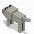 Mô hình chú chó trung thành Lil Trusty Friend Minecraft để bàn - Thumbnail 9