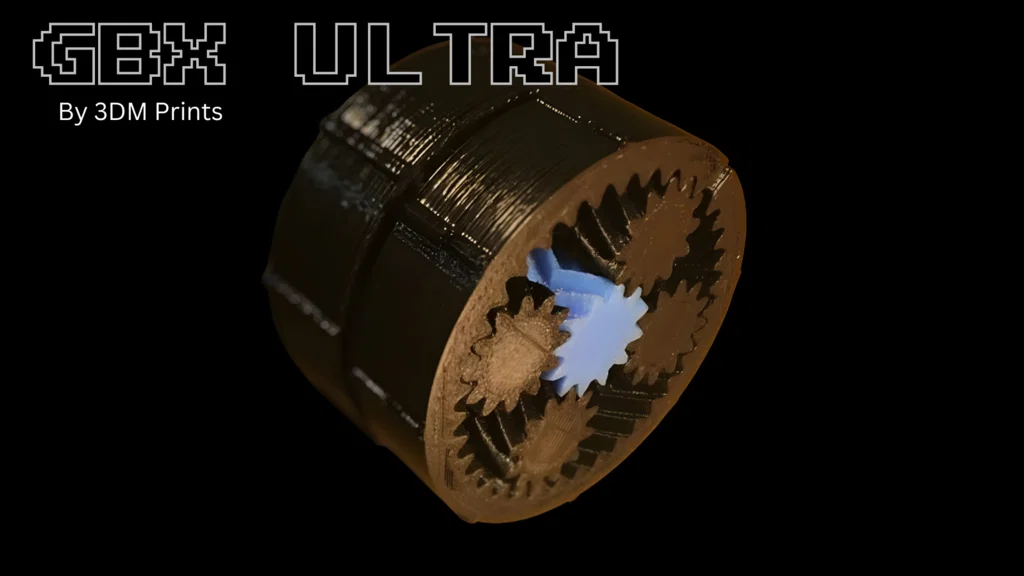 GBX Ultra - Hộp số hành tinh 64x (Planetary Gearbox) - Image 1