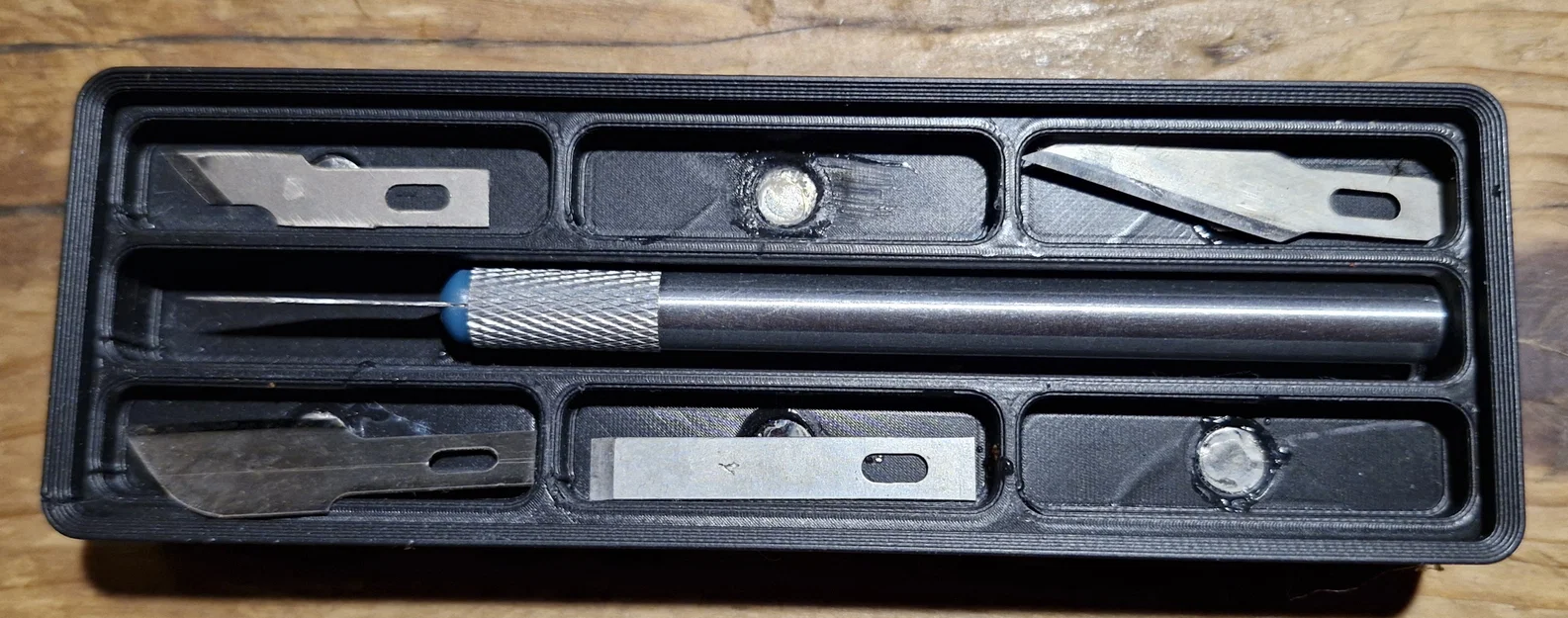 Gridfinity Scaple và Khay Đựng Lưỡi Dao (Blade Bin) - Image 1