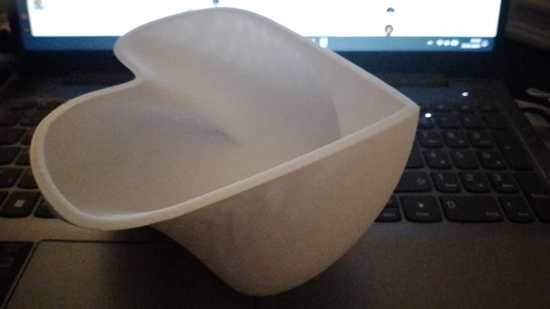 Mẫu khay trái tim cách điệu in 3D đẹp làm quà tặng - Image 2
