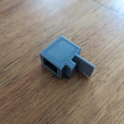 Ender 3 Pro Top Rail Light & Switch Mount (Giá gắn đèn & công tắc)
