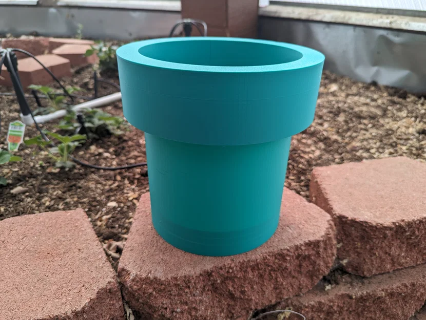 Chậu trồng cây ống Mario siêu to (Supersize Mario Planter) - Image 1