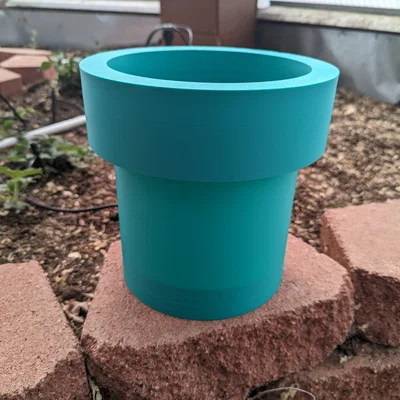 Chậu trồng cây ống Mario siêu to (Supersize Mario Planter)