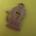 Thẻ sư tử “I love zoo” (Lion tag I love zoo) - Thumbnail 3