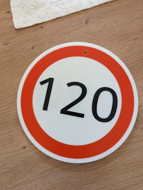 Bảng Tốc Độ 120 (Speed Sign 120) - Image 1