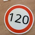 Bảng Tốc Độ 120 (Speed Sign 120) - Thumbnail 1