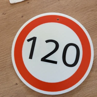 Bảng Tốc Độ 120 (Speed Sign 120)