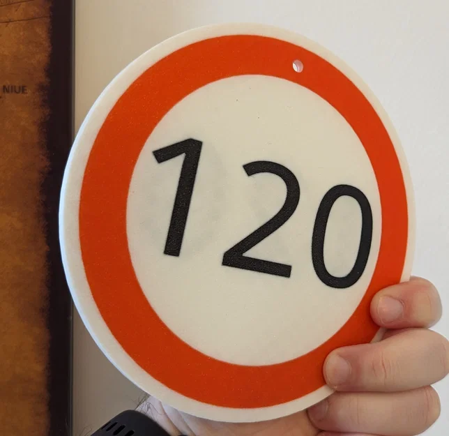Bảng Tốc Độ 120 (Speed Sign 120) - Image 3
