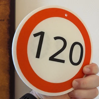 Bảng Tốc Độ 120 (Speed Sign 120)