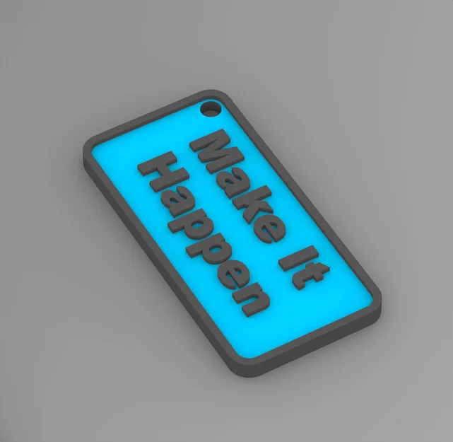 Móc khóa quote 3D - 5 - Image 1
