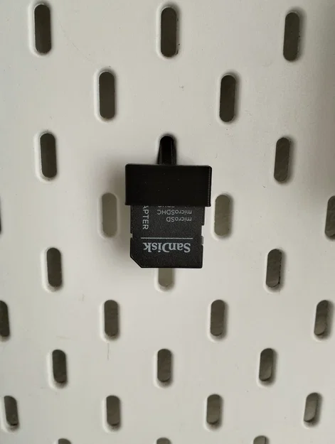 Giá treo adapter thẻ nhớ MicroSD cho bảng treo Ikea Skadis - Image 1