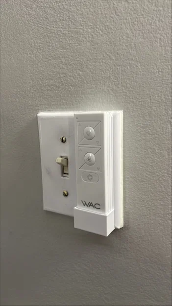Mặt ốp công tắc đèn kèm giá đỡ remote WAC - Image 1
