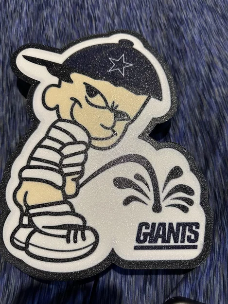 Mô hình Lightbox Dallas Cowboys Fan Boy trang trí độc đáo - Image 2