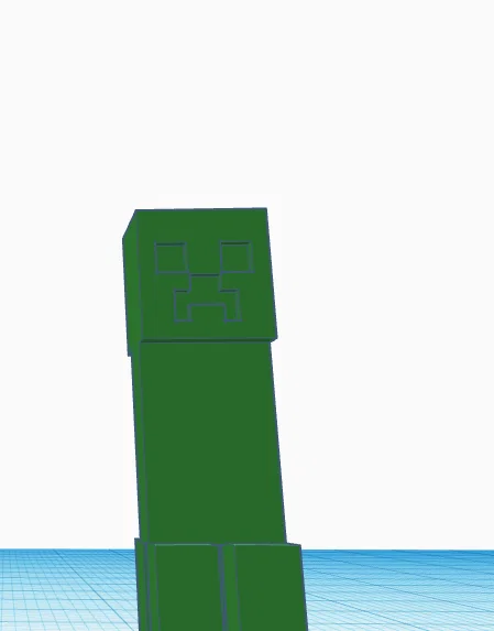 Mô hình Minecraft Creeper 3D: Hướng dẫn in chi tiết cho fan cứng - Image 1
