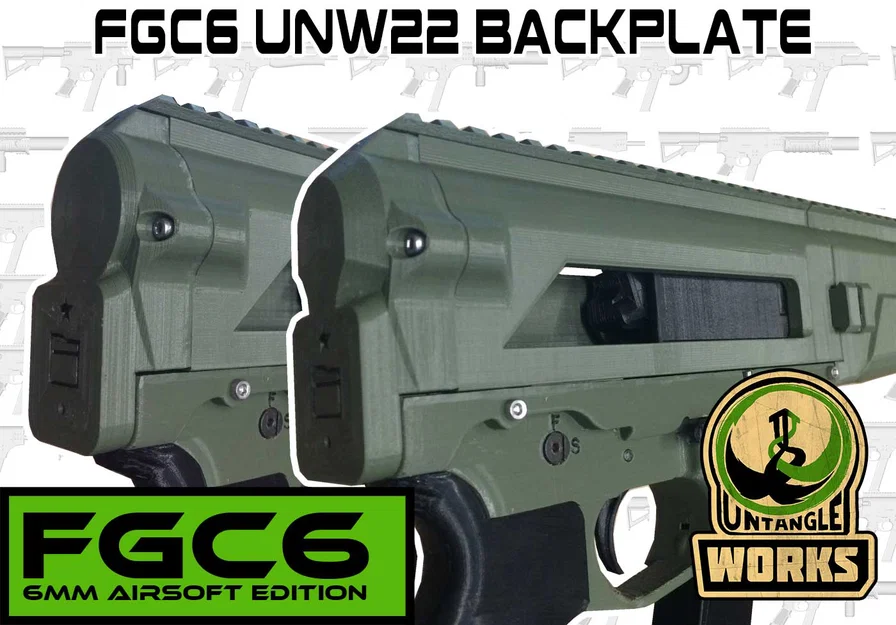 FGC-6 UNW22 backplate - Image 1