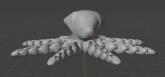 Mô hình Dogtopus: Chú chó 8 chân khớp nối in 3D cực độc đáo - Image 1