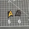 Huy hiệu men biểu tượng Star Trek (Enamel pin) - Thumbnail 1