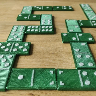 Bộ cờ Domino Eco Domino tự in 3D đẹp mắt, dễ thực hiện