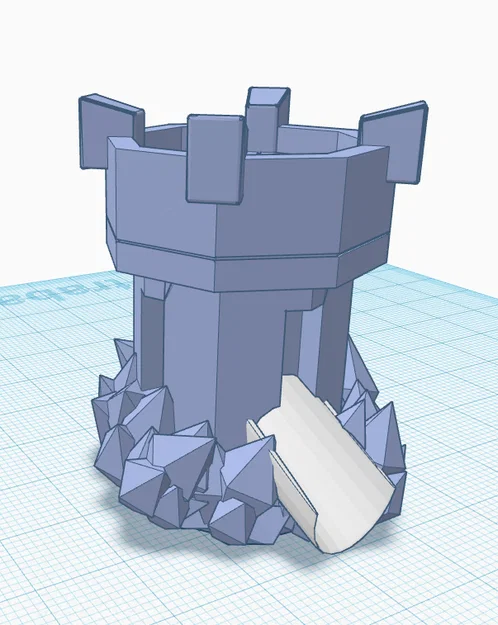 Tháp Gieo Xúc Xắc Phong Cách Lâu Đài Pháp Sư (Dice Tower) - Image 1