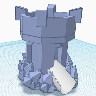 Tháp Gieo Xúc Xắc Phong Cách Lâu Đài Pháp Sư (Dice Tower)