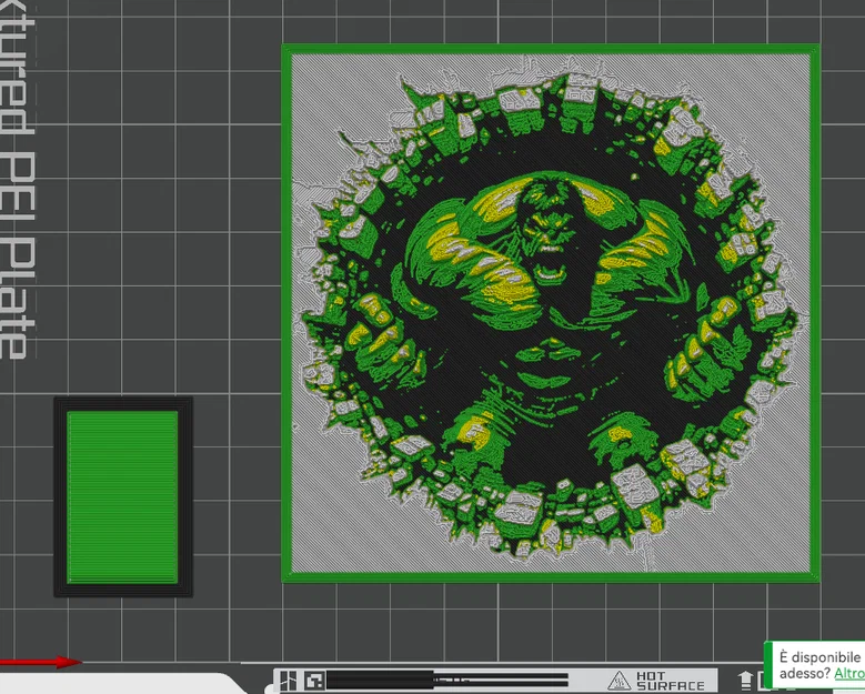 Hulk rage - Magnet paint (Hueforge) - Image 2