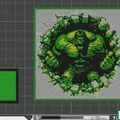 Hulk rage - Magnet paint (Hueforge) - Thumbnail 2
