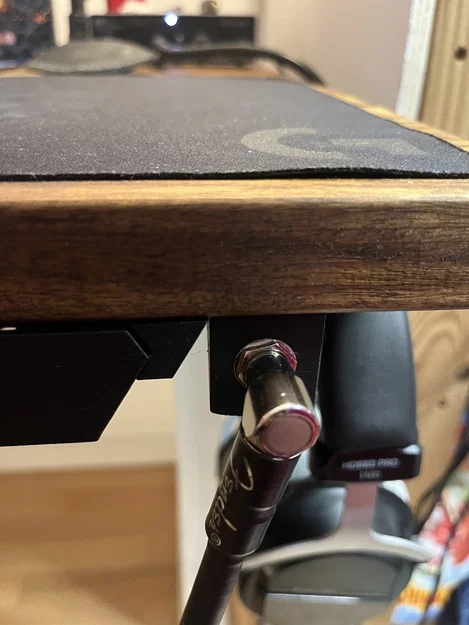 Giá đỡ jack guitar gắn dưới bàn (under desk guitar jack holder) - Image 2