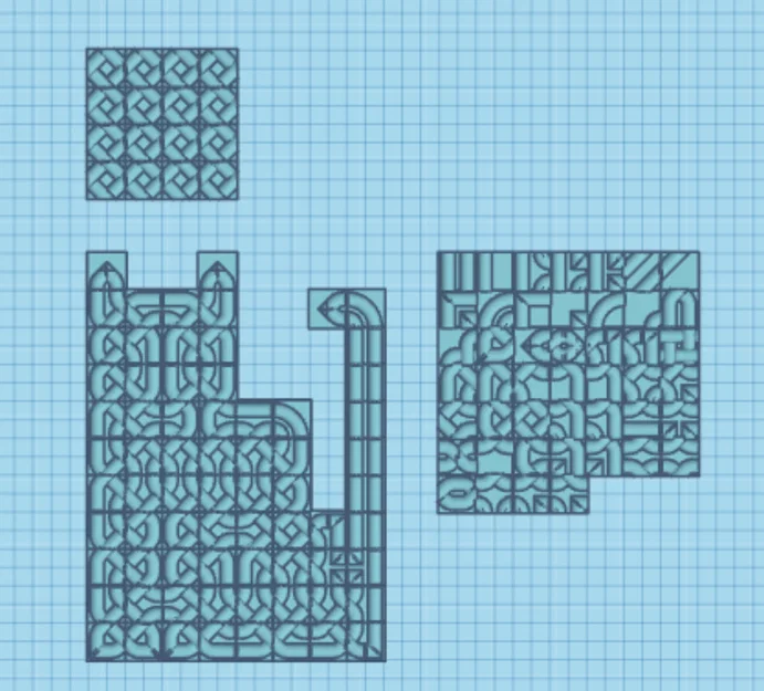 Bộ Tile Họa Tiết Nút Celtic (Celtic Knot Design Tiles) - Image 3