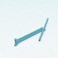 Cần gạt nước cho mô hình tàu hỏa G scale (3D Printed) - Thumbnail 1