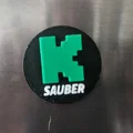 Nam châm tủ lạnh Kick Sauber - Thumbnail 1
