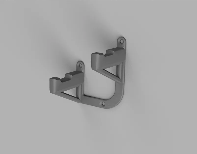 Giá treo tường cho súng bắn keo Ryobi P307 - Phụ kiện in 3D tiện lợi - Image 1