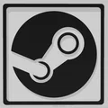 Miếng lót ly Steam Logo in 3D trang trí góc máy tính siêu đẹp - Thumbnail 2
